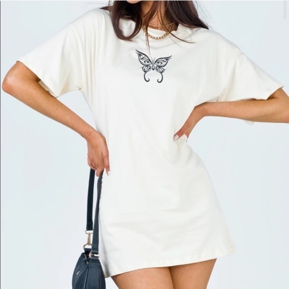 Princess polly Harmony tee mini dress size 4 - Picture 3 of 9